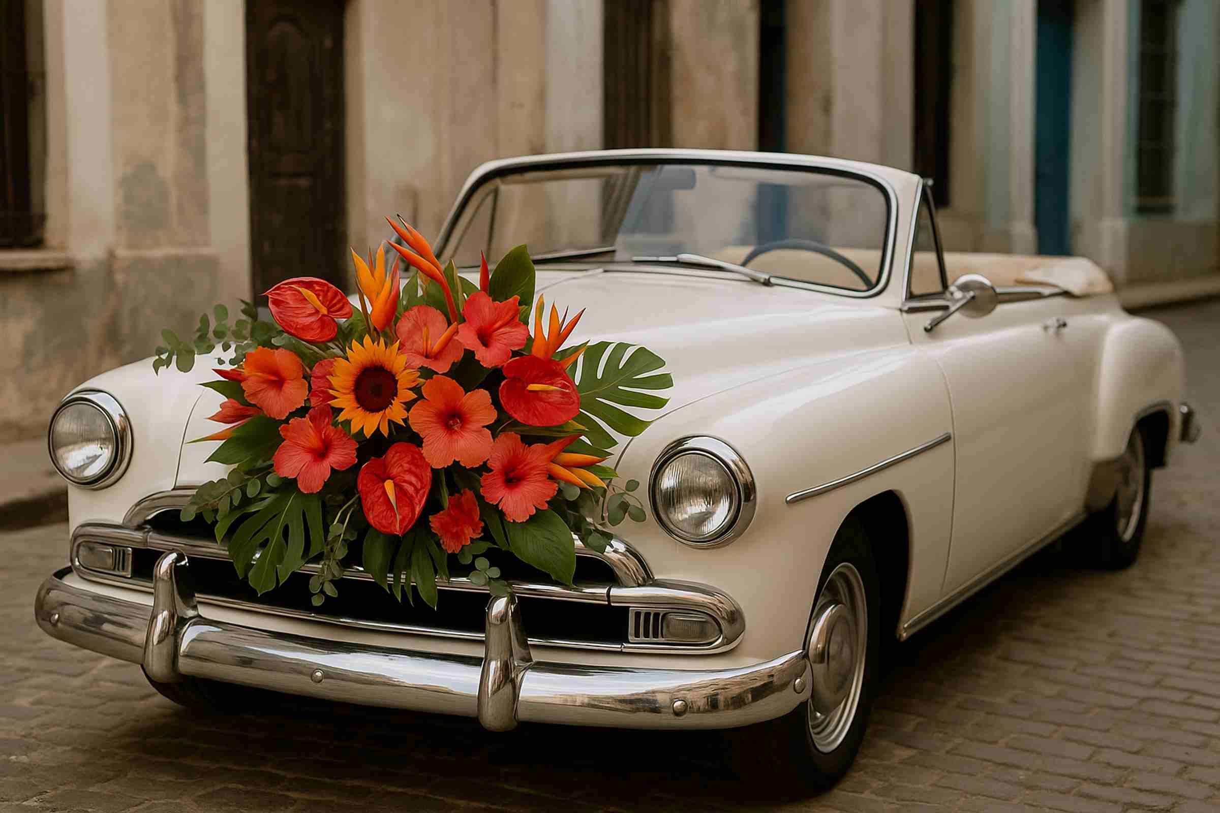carro para boda en cuba