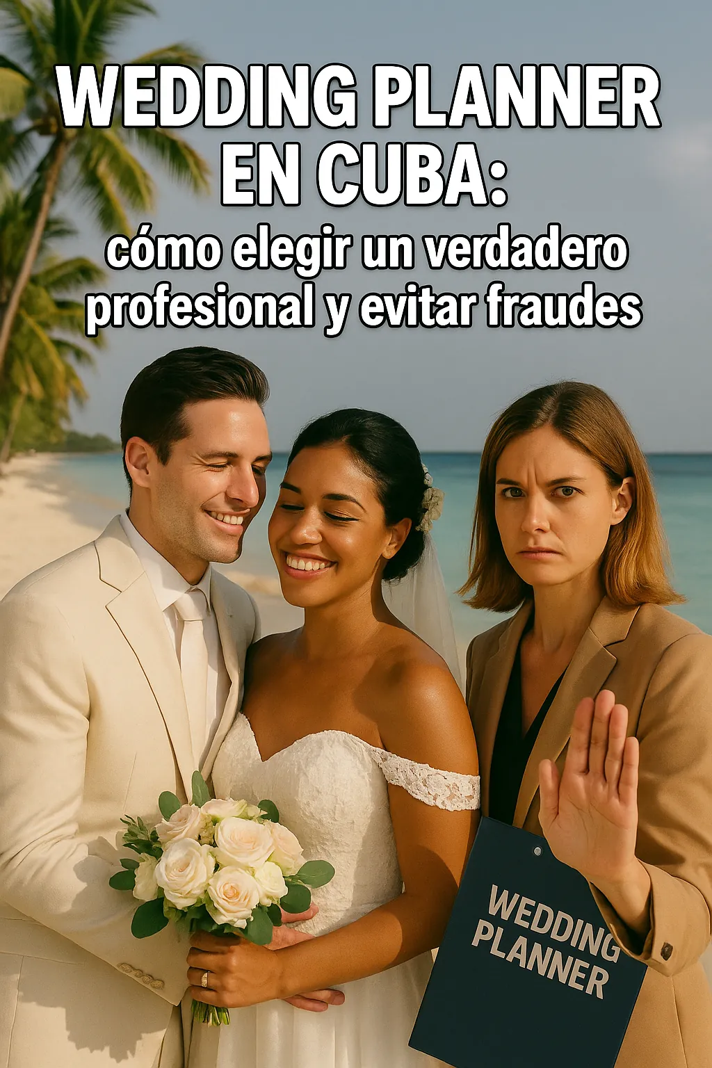 Wedding Planner en Cuba: cómo elegir un verdadero profesional y evitar fraudes en la organización de tu boda en la playa